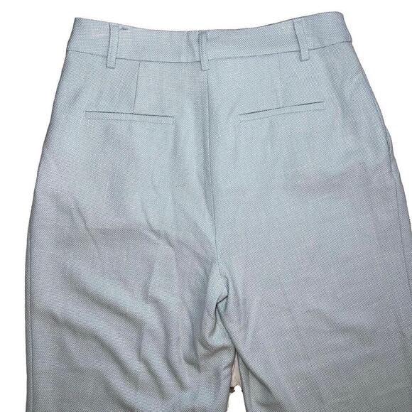 House of Harlow 1960 Knit Wide Leg Trouser Dress Pant Sky Blue Size 8 - Picture 4 of 9